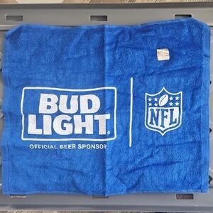 Blue NFL Bud Light Towel